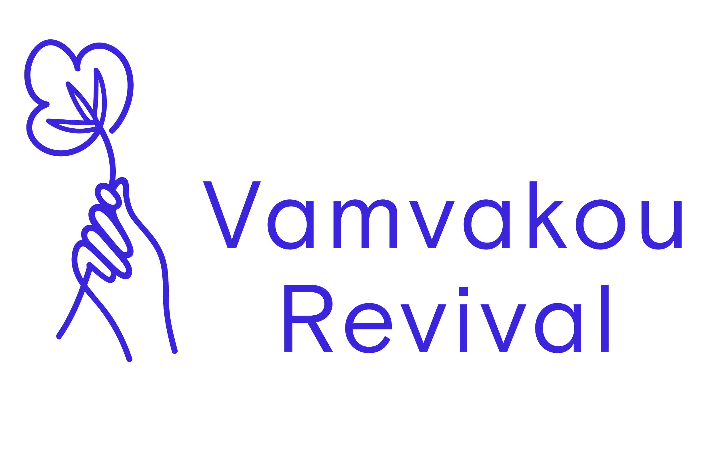 VamvakouRevival Logo blue noback