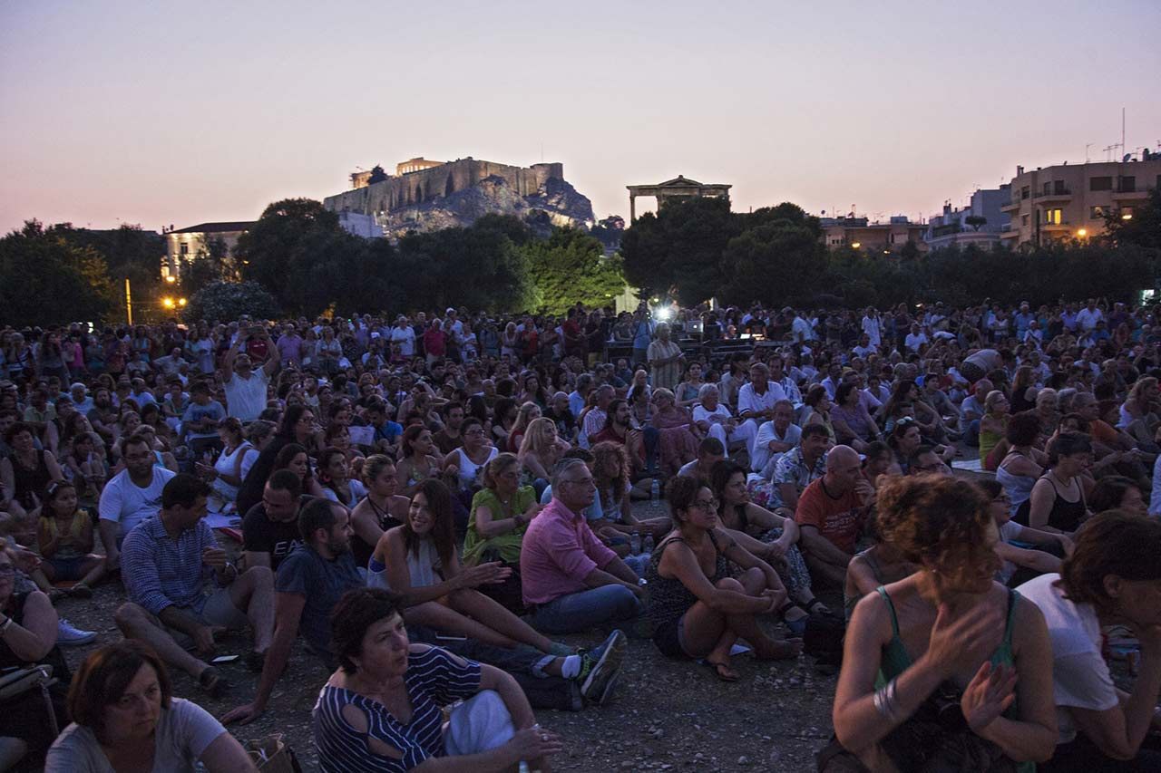 The Greek National Opera at the archaeological site of the Temple of Olympian Zeus