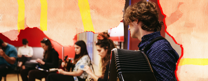 The Intercultural Orchestra of the GNO joined forces with the Orchestre des Jeunes de la Méditerranée (OJM) of the Festival d'Aix-en-Provence
