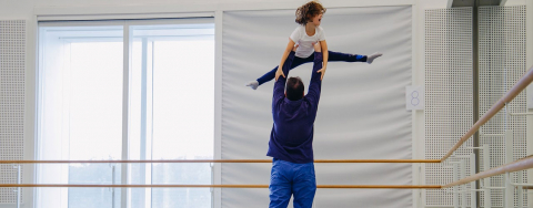 Μπαμπά...χορεύουμε; &#039;Ενα εργαστήριο μπαλέτου και χορευτικού παιχνιδιού