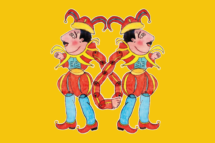 Karagiozis as Rigoletto