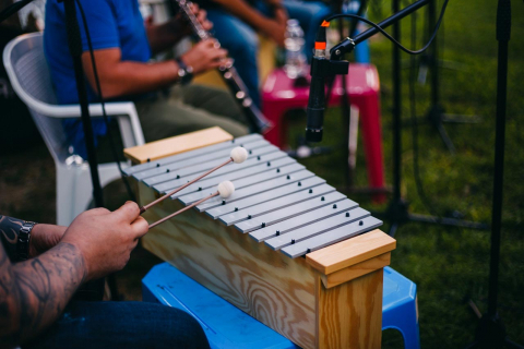 Music workshop at Korydallos Penitentiary