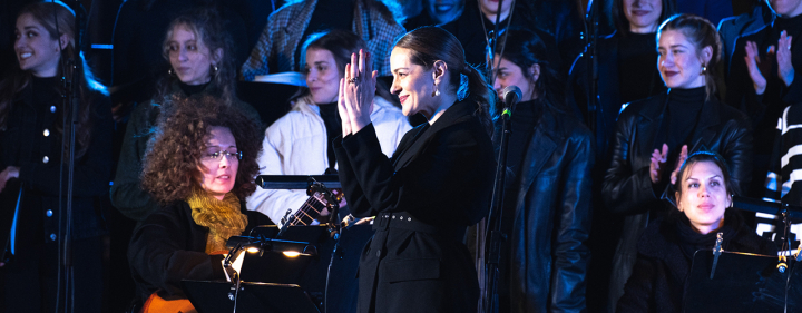 One extra performance of Mikis Theodorakis’ Epitaph  to poetry by Yannis Ritsos at the Acropolis Museum (courtyard) on Holy Wednesday 20 April at 20.00